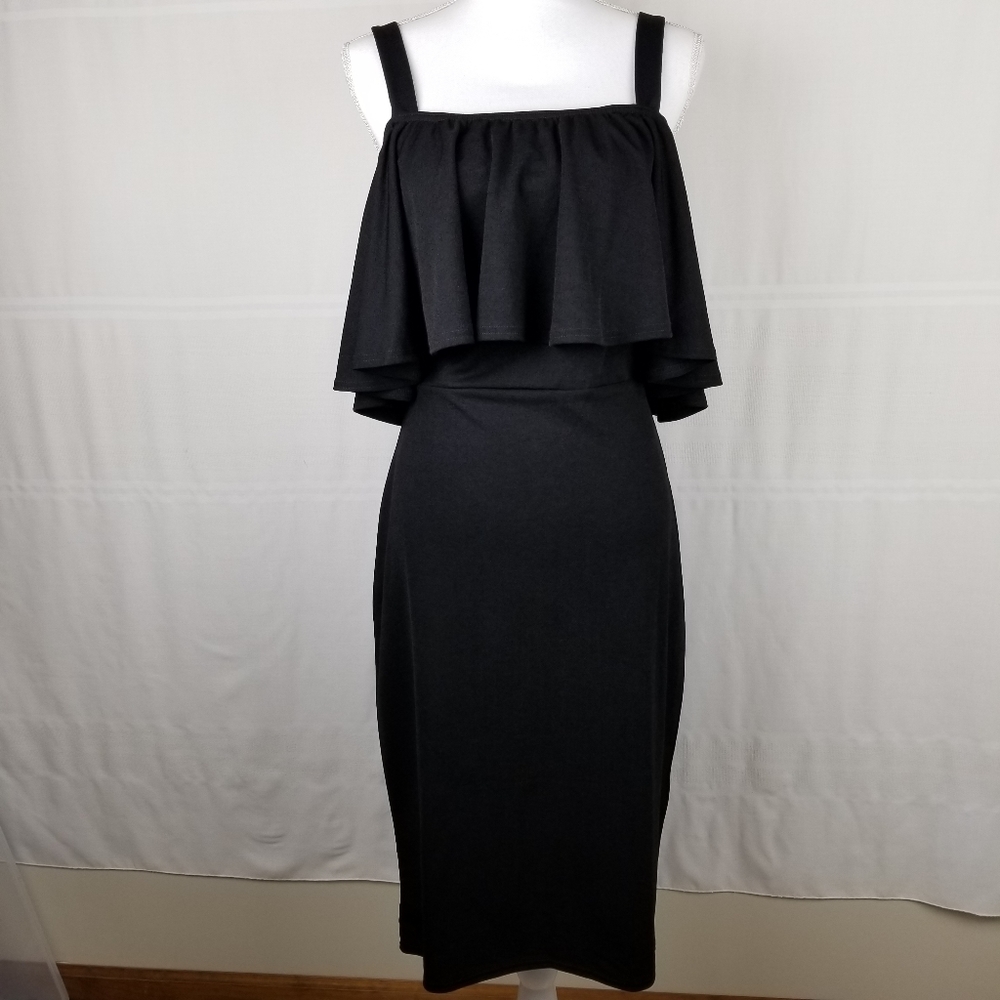 Simply Be NWT off shoulder fitted dress size 10